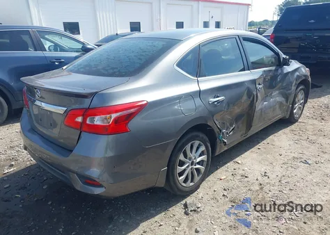 2017 Nissan Sentra S from USA, damaged, VIN 3N1AB7APXHY220513